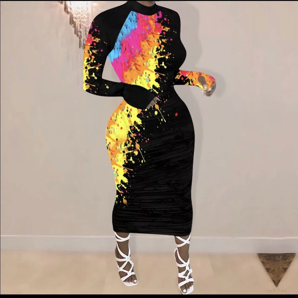 Colorful dress